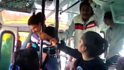 sisters fight back against men harassing them on indian bus nbc news