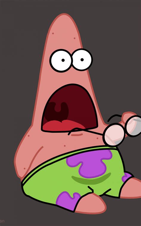 Free Download Patrick Shocked Face Meme 2000x2000 For Your Desktop Mobile And Tablet Explore