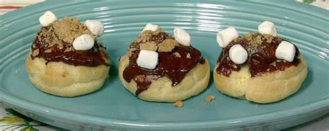 This trisha yearwood crockpot mac n cheese recipe is your one stop delicious treat for the evening. S'more Cream Puffs Recipe | The Chew - ABC.com | Yummy ...