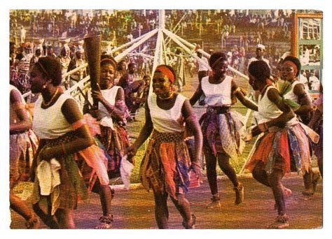 Postcards Journey Nigeria Traditional Dancers