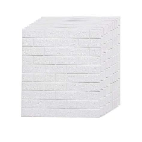 Buy Amerlife 11626 Sqft 3d Wallpaper Self Adhesive Foam Brick Wall