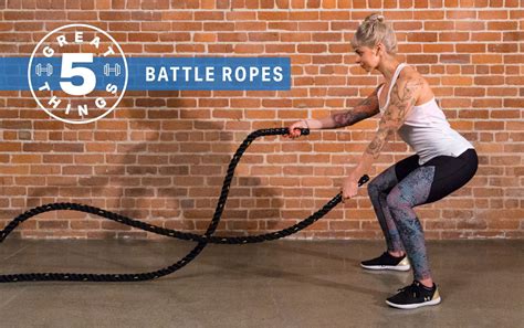 5 Great Things About Working Out With Battle Ropes Fitness