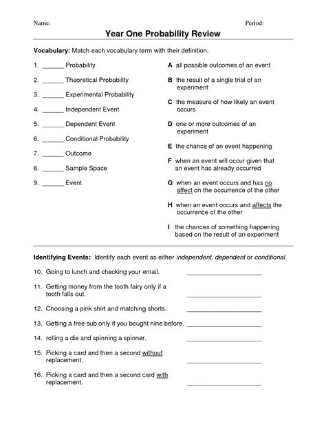 8th Grade Math Facts And Printable Worksheets 2018