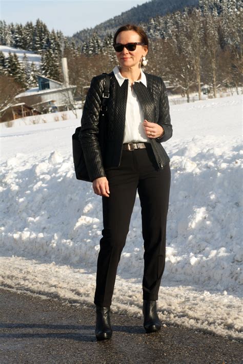 good housekeeping how to wear leather over 35 and older lady of style