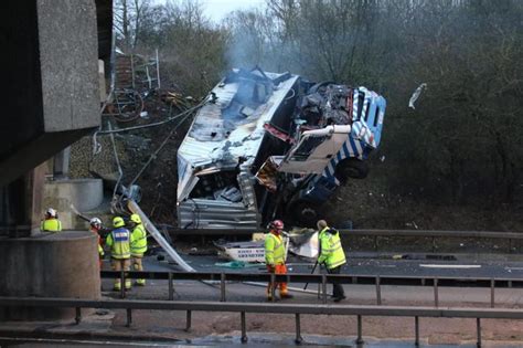 Quese remain back to j24 for kelvedon north. A12 lorry crash victim pictured as Essex bridge shut to ...