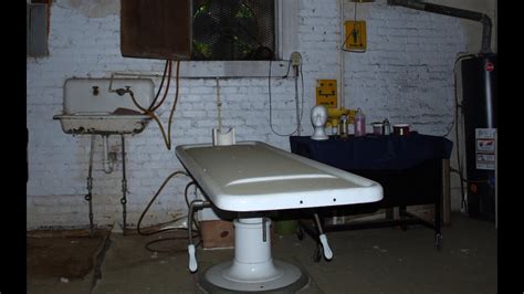 Abandoned Funeral Home With Embalming Room And Three Hearses Youtube
