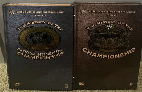 Wwf Dvd Lot History Of The Intercontinental Championship And Heavyweight