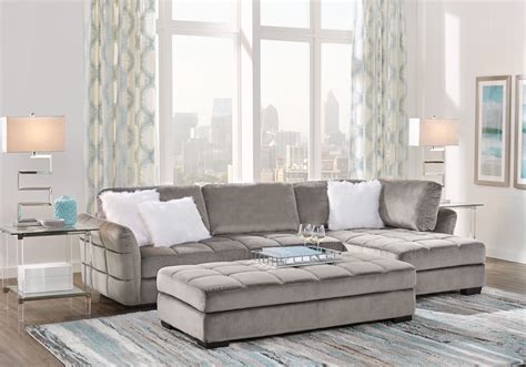 Largo Drive Gray 3 Pc Sectional Living Room 114999 3pc Set Includes