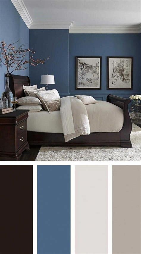 All of the colors in a neutral category provides a relaxation feeling to support your sleep. 36 modern blue master bedroom ideas 28 in 2020 | Blue ...