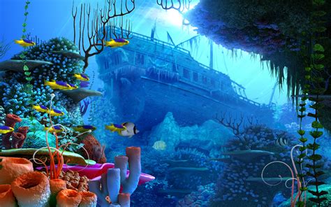 44 Underwater Scenes Desktop Wallpaper Wallpapersafari