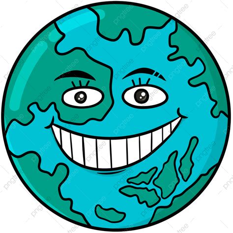 Smiling Earth White Transparent Cartoon Smiling Earth Earth Earth
