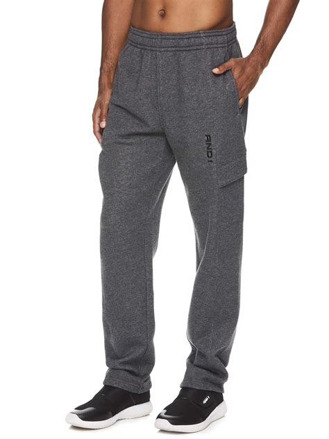 And1 Mens And Big Mens Fleece Cargo Pant Up To Size 3xl