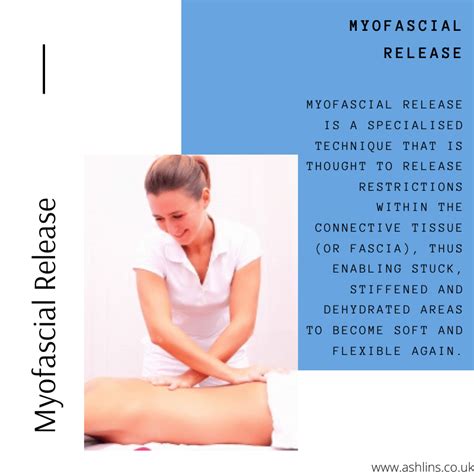 What Is Myofascial Release And How Can It Help Ashlins Natural Health