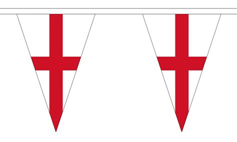 England St George Triangle Bunting Large Mrflag