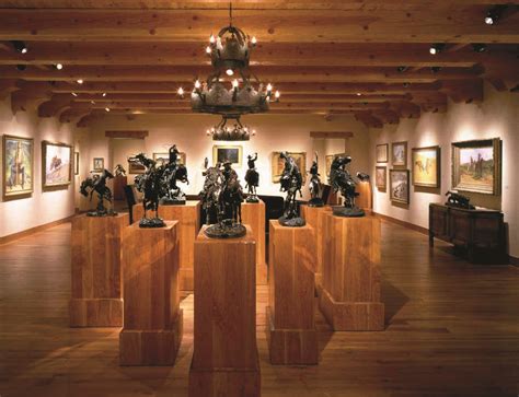 The Western Art Space In The Gerald Peters Gallery Santa Fe New