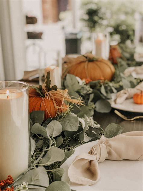 Modern Fall Farmhouse Table Decor Inspiration