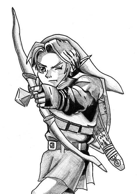 Ocarina Of Time Link 1 By O C On Deviantart