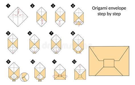 17 Origami Envelope Instructions Easy Background Easy Origami Tutorial