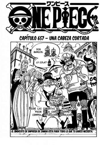 Capítulo 657 Wiki Universo One Piece Amino