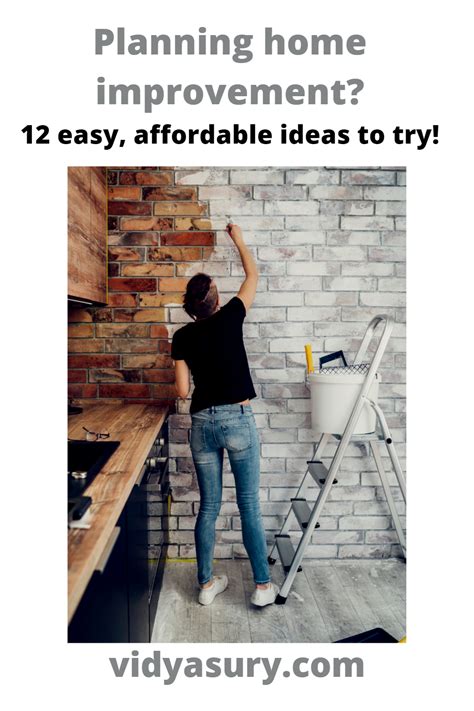 12 Easy And Affordable Home Improvement Ideas You Can Implement Right