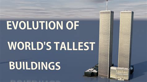 Evolution Of World S Tallest Buildings D Comparison