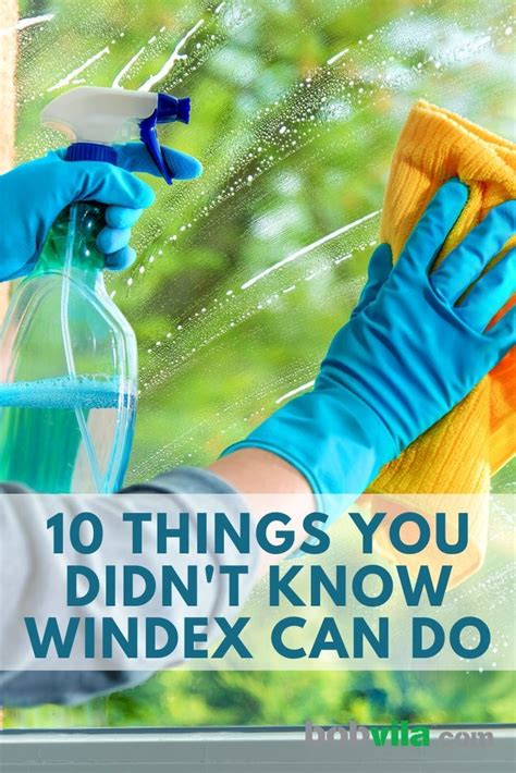 10 Things You Didnt Know Windex Can Do Windex Diy Home Cleaning