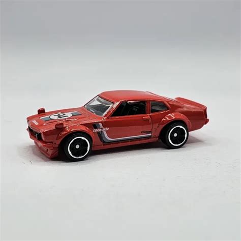 HOT WHEELS CUSTOM Ford Maverick Red HW Muscle Mania 1 64 LOOSE 1 99