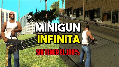 Gta San Andreas Como Obtener La Minigun Infinita Hq Youtube My Xxx