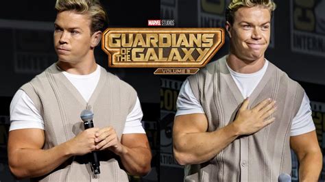 Will Poulter Buffs Up For Adam Warlock Guardians Of The Galaxy 3