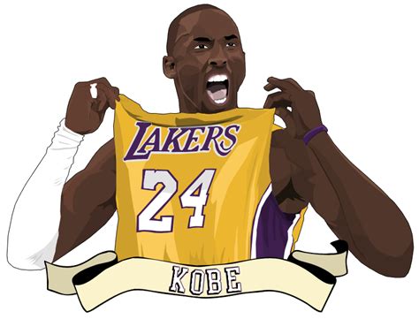Kobe Bryant Cartoon Wallpaper Basketball Player Kobe Bryant