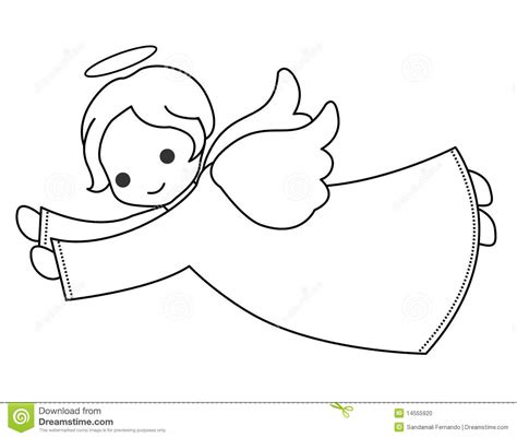 Cute Angel Stock Photo Image 14555920