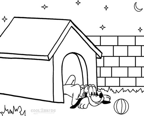 Printable Pluto Coloring Pages For Kids Cool2bkids