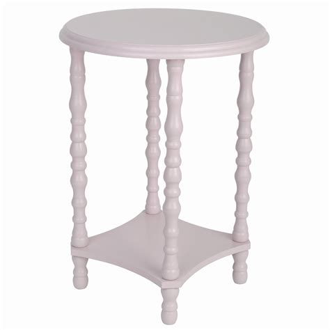 Soft Pink Side Table