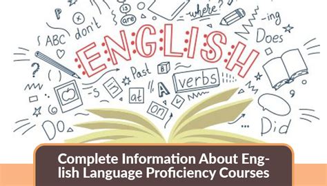 Complete Information About English Language Proficiency Courses