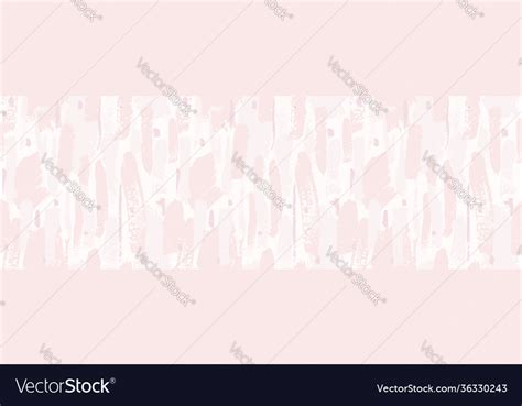 Horizontal Seamless Pattern With Nude Pastel Vector Image