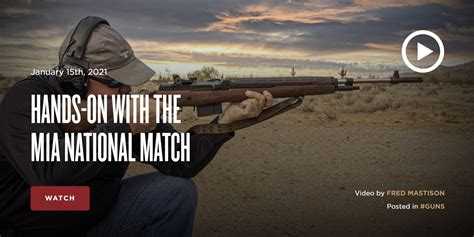 Hands On With The M1a National Match The Armory Life Forum