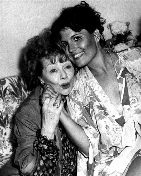 Lucille Ball And Daughter Lucie Arnaz Photographed In 1981 Lucille Ball I Love Lucy Show