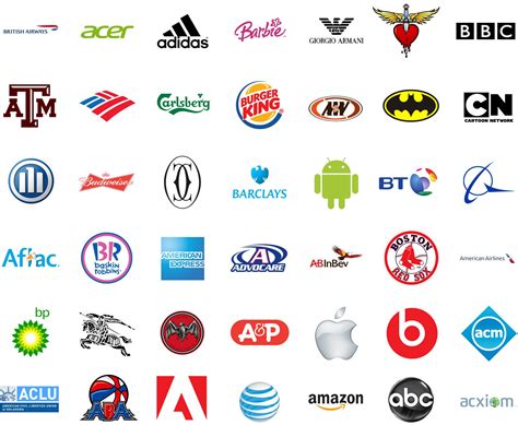 1000 Logos The Famous Brands And Company Logos In The World
