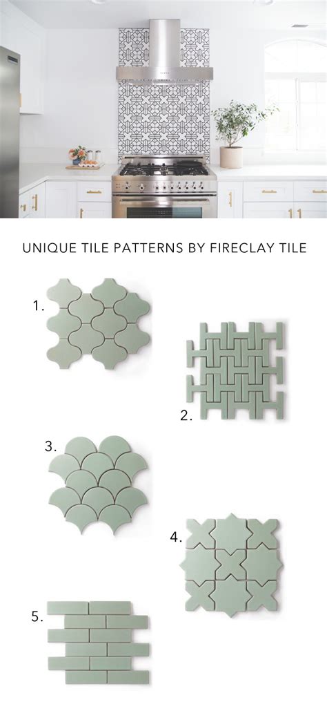 Unique Kitchen Backsplash Inspiration From Fireclay Tile Anne Sage