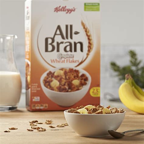 Kelloggs All Bran Complete Wheat Flakes Breakfast Cereal Wheat 18 Oz