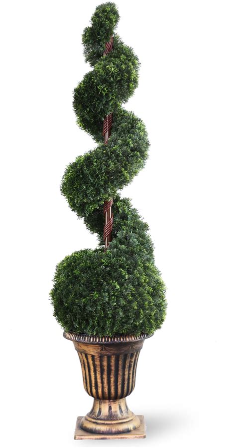 Real Spiral Topiary Trees Our Artificial Garden Plants Come In A