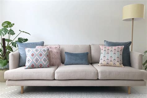 How To Style A Grey Couch With Cushions