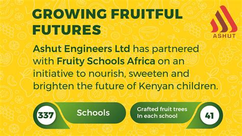 Ashut Partnering With Fruity Schools Africa Ashut Engineers