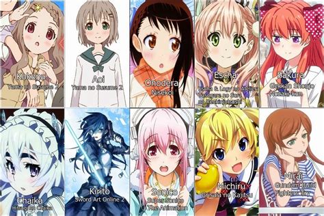Top 10 Waifus 2014 As Melhores Garotas De Anime Do Ano Intoxianime
