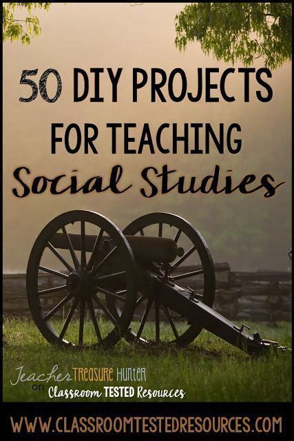 50 Diy Projects For Teaching Social Studies Classroom Tested