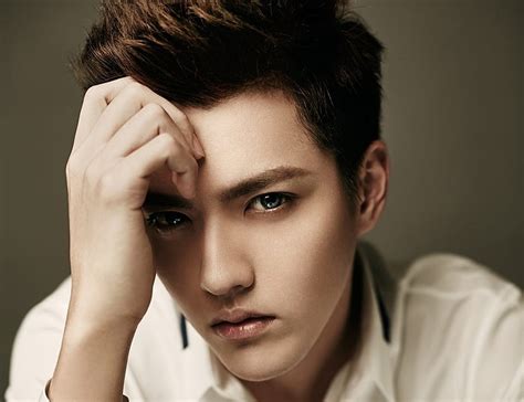 Kris Wu Asian Man Actor Silver Face The Legend Of The Ravaging Dynasty Hand Hd Wallpaper