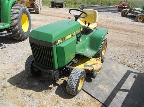 1985 John Deere 318 46 Deck Lawn And Garden And Commercial Mowing John