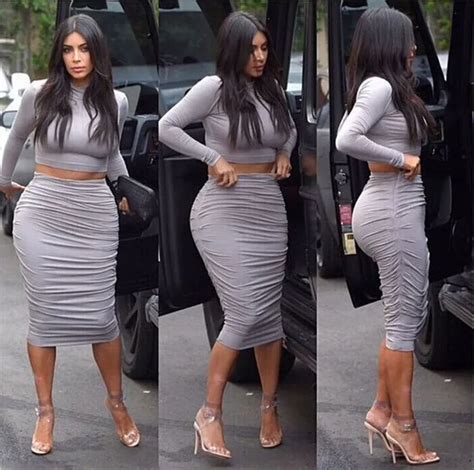 Kim Kardashian Sexy Two Piece Outfits Dress Bodycon Bandage Club Dress