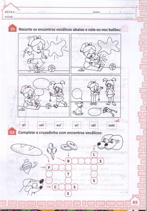 Alegria de Aprender na Educação Infantil ENCONTRO VOCÁLICO Bullet Journal Literacy Activities