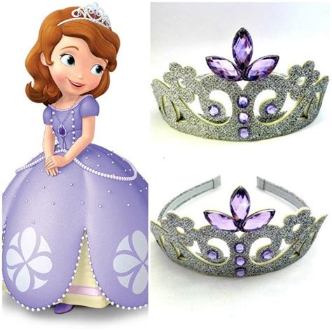 Princess Sofia The First Tiara Sofia The First Crown Sofia Etsy